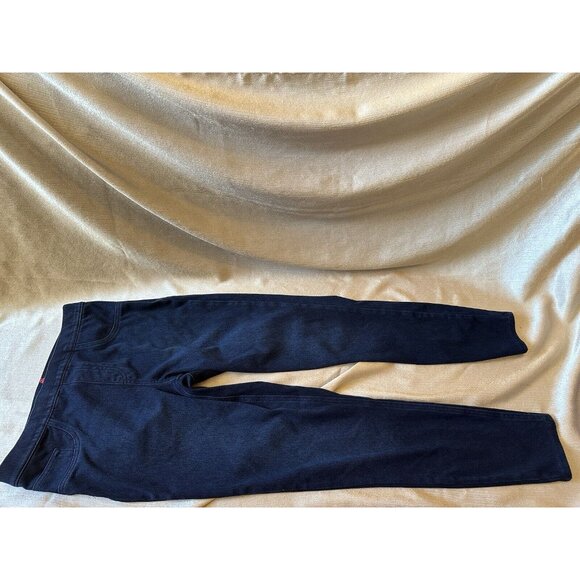 Spanx Skinny Pull On Jeans Womens Medium Dark Blue Legging Jegging Jeans Pants - Picture 4 of 11